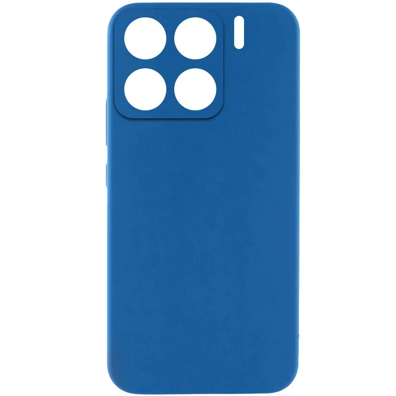 Чохол Silicone Case Lakshmi Plus з закритою камерою на Xiaomi 15 – Синій / Navy blue. Фото 1 з 1