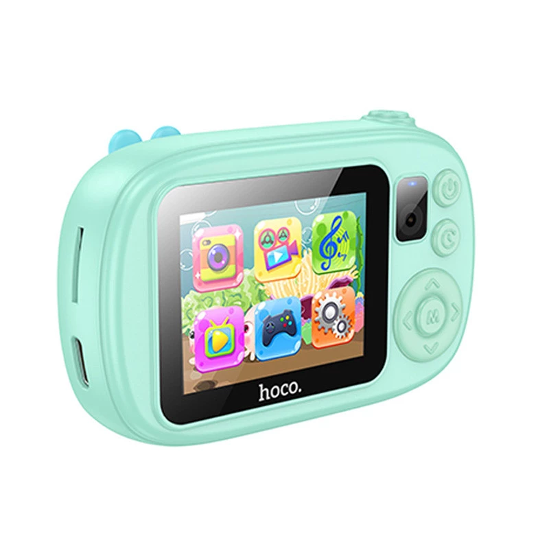 Дитяча фотокамера Hoco DV205 Dual-camera – Blue. Фото 2 з 3