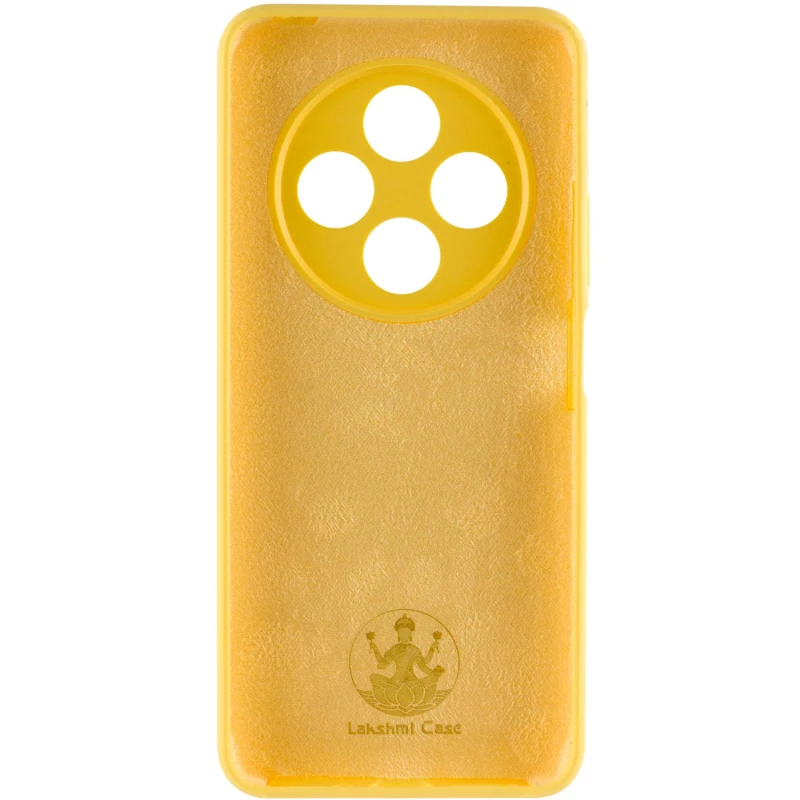 Чохол Silicone Case Lakshmi Plus з закритою камерою на Xiaomi Redmi 14C / Poco C75 – Жовтий / Flash. Фото 5 з 7