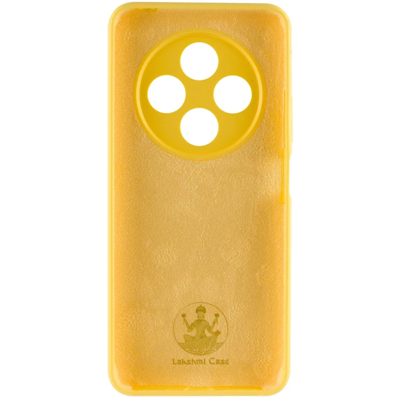 Чехол Silicone Cover Ummi Lakshmi Full Camera (AA) для Xiaomi Redmi 14C / Poco C75 – Желтый / Flash. Фото 3 из 3