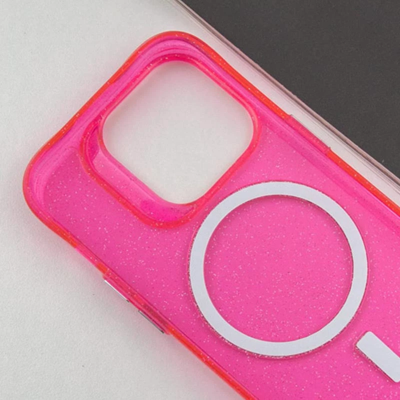 Зоряний чохол з MagSafe на Apple iPhone 15 Pro (6.1") – Red. Фото 12 з 12