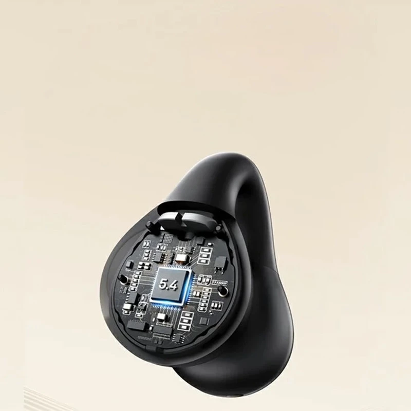 Бездротові TWS навушники Baseus OS Bass 15 Clip Open-Ear (A00079500) – Cluster Black. Фото 5 з 7