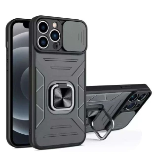 Протиударний чохол Flash зі шторкою для камери та кільцем на Samsung Galaxy A52 4G / A52 5G фото 1 з 5