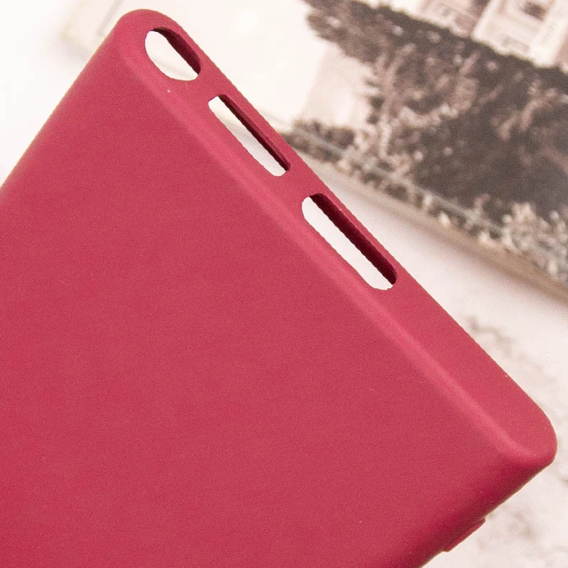 Чохол Silicone Case Lakshmi з закритою камерою на Samsung Galaxy S24 Ultra – Бордовий / Marsala. Фото 10 з 10