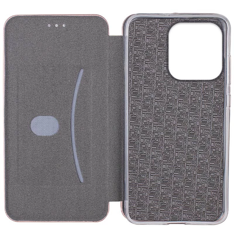 Чохол-книжка класичний на Xiaomi Redmi Note 14 4G (Europe version) – Золотий. Фото 3 з 3