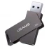 Флеш накопичувач USAMS US-ZB196 USB3.0 Rotatable High Speed Flash Drive 64 Gb – Iron-grey. Фото 2 з 4