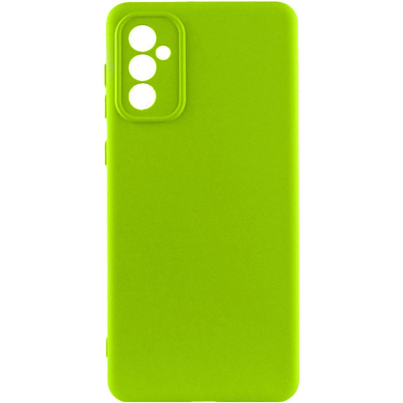 

Чехол Silicone Case Lakshmi Plus с закрытой камерой для Samsung Galaxy A35 (Салатовый / Neon Green), Салатовий / neon green