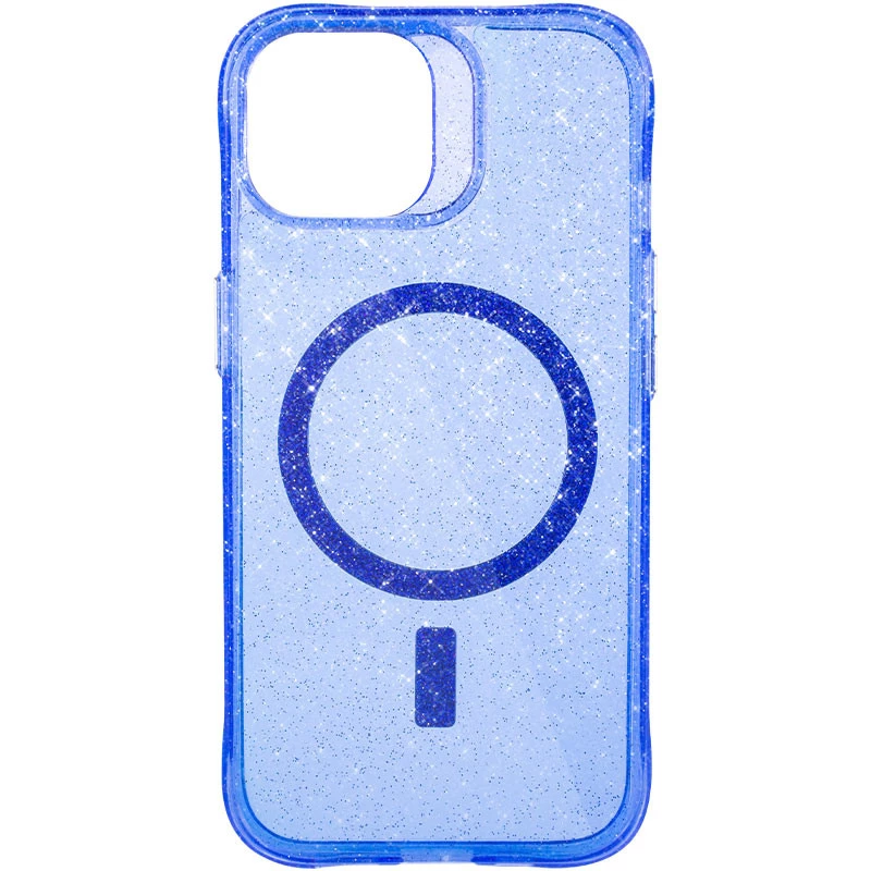 Зоряний чохол з MagSafe на Apple iPhone 14 (6.1") – Blue. Фото 5 з 12