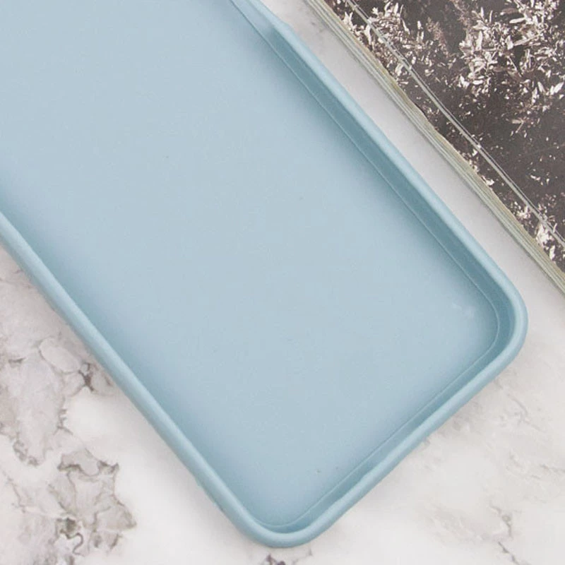 Кольоровий силіконовий чохол із захистом камери на Xiaomi Redmi Note 12 4G – Сірий / Smoky Gray. Фото 9 з 12