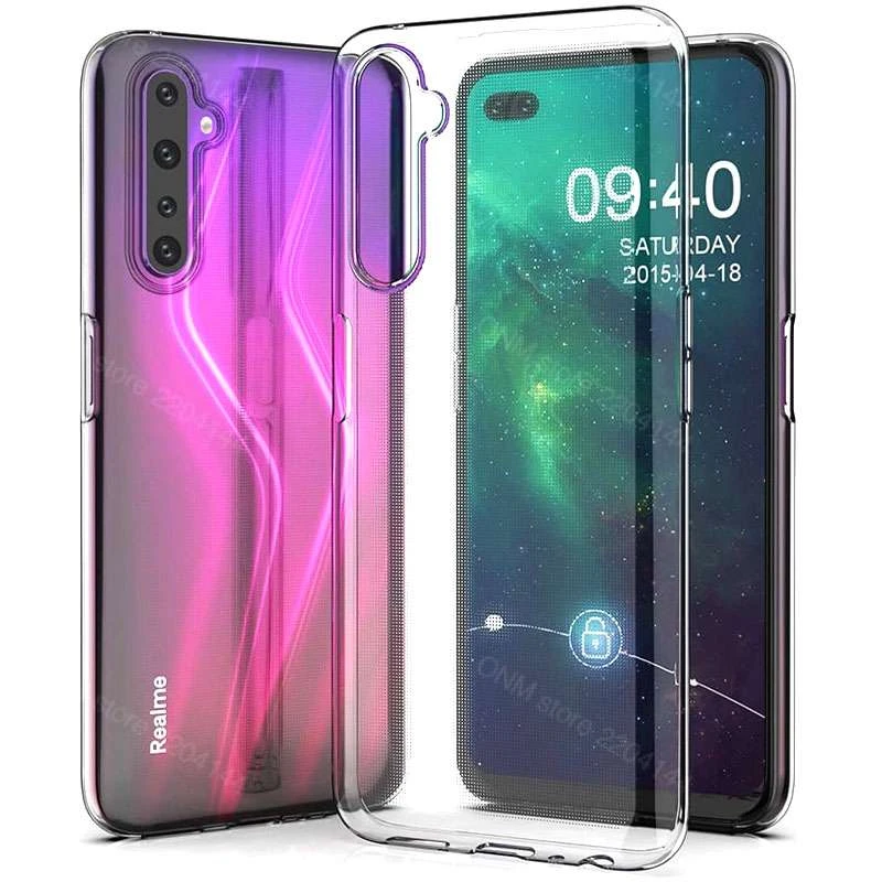 

Ультратонкий силіконовий чохол 1,5 мм на Realme 6 Pro