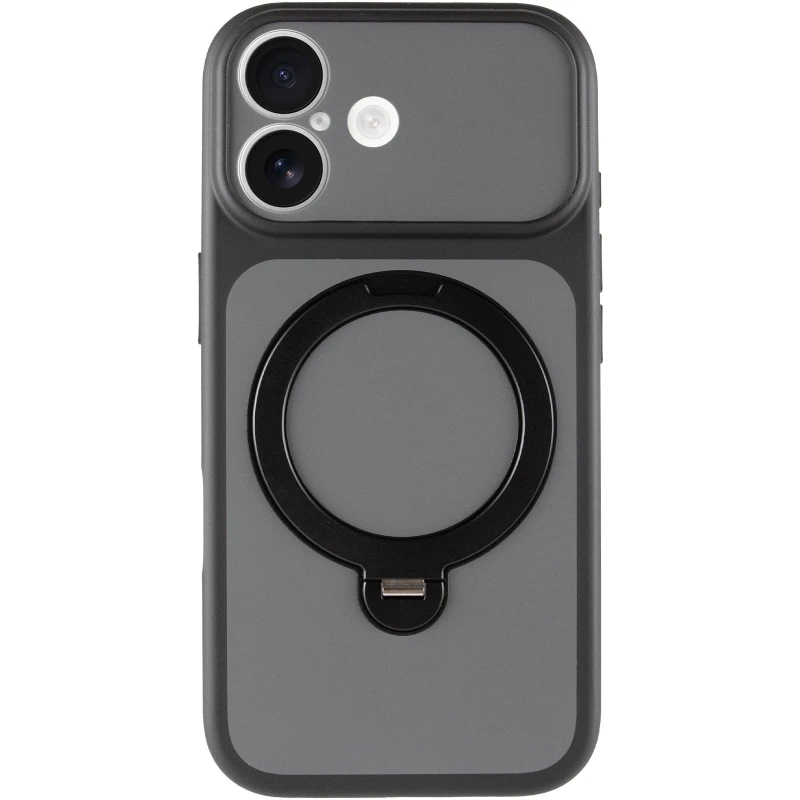Чохол Ummi Full Camera with MagSafe HQ Ring для Apple iPhone 16 – Black. Фото 5 з 10