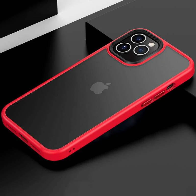 TPU+PC з металевими кнопками на Apple iPhone 11 Pro (5.8") – Червоний / Red. Фото 2 з 2