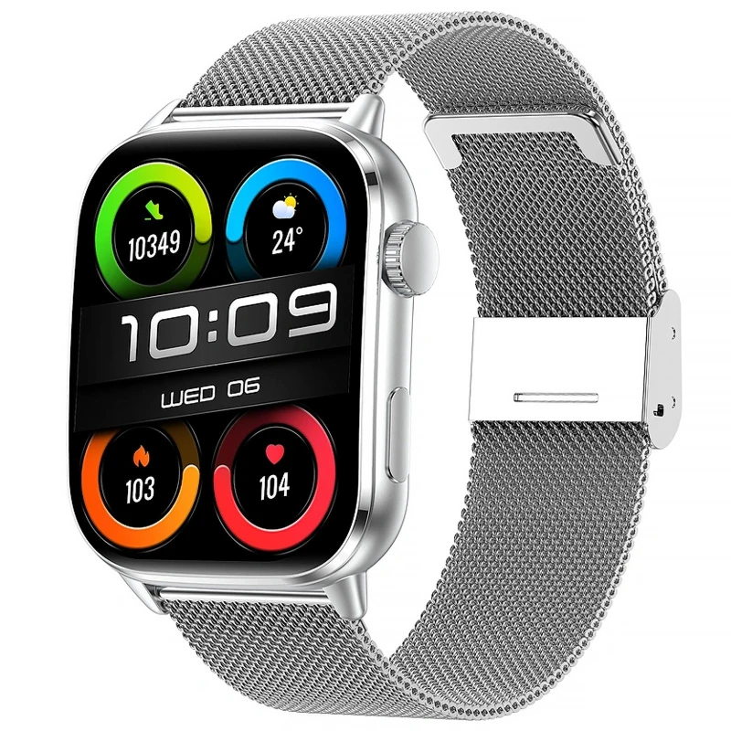 Смарт-годинник WiWU SW08 Smart sports watch (call version) – silver. Фото 1 з 6