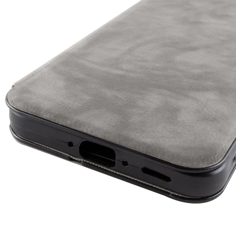 Чехол-книга Belora Classic для Samsung Galaxy S26 FE – Gray. Фото 7 из 7