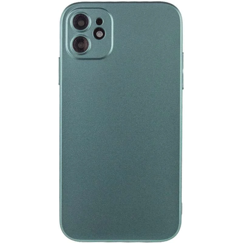 

Ультратонкий силиконовый TPU чехол Serene для Apple iPhone 12 (6.1") (Green)