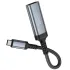 Перехідник Hoco UA43A Type-C to HDTV (0.2m) – Metal gray. Фото 4 з 6