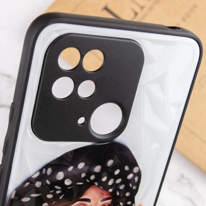 Скляний чохол Prisma Ladies на Xiaomi Redmi 10C – Girl in a hat. Фото 7 з 7