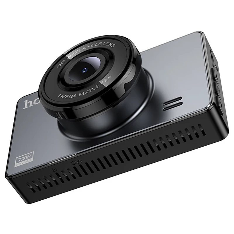 Видеорегистратор Hoco DV14 3-inch screen display driving recorder (720P) – Metal gray. Фото 4 из 6