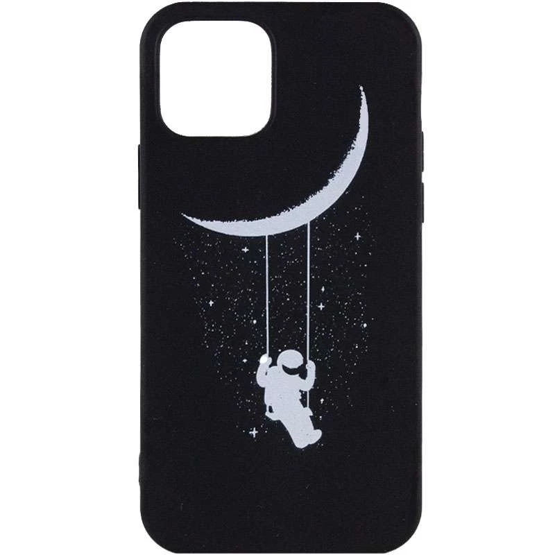 

TPU чохол Space black на Apple iPhone 11 Pro (5.8") (Місячні качелі)