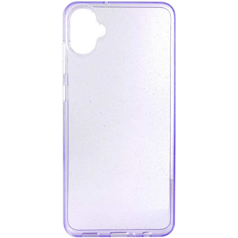 Блискучий силіконовий чохол на Samsung Galaxy A05 – Purple. Фото 3 з 10