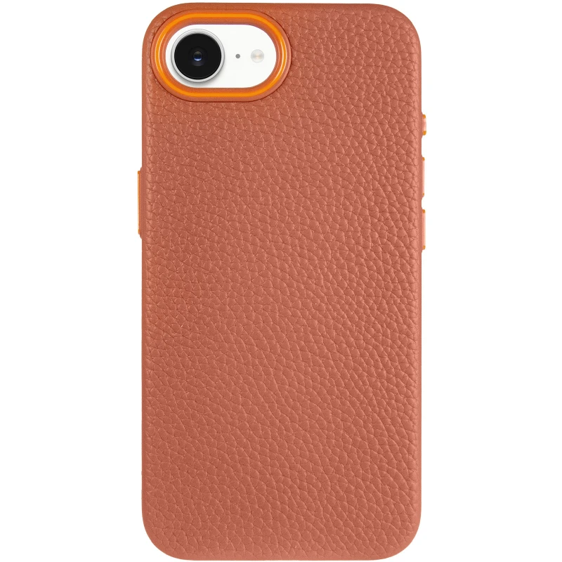 Чехол Syndee with MagSafe для Apple iPhone 16e (6.1") – Brown. Фото 3 из 7