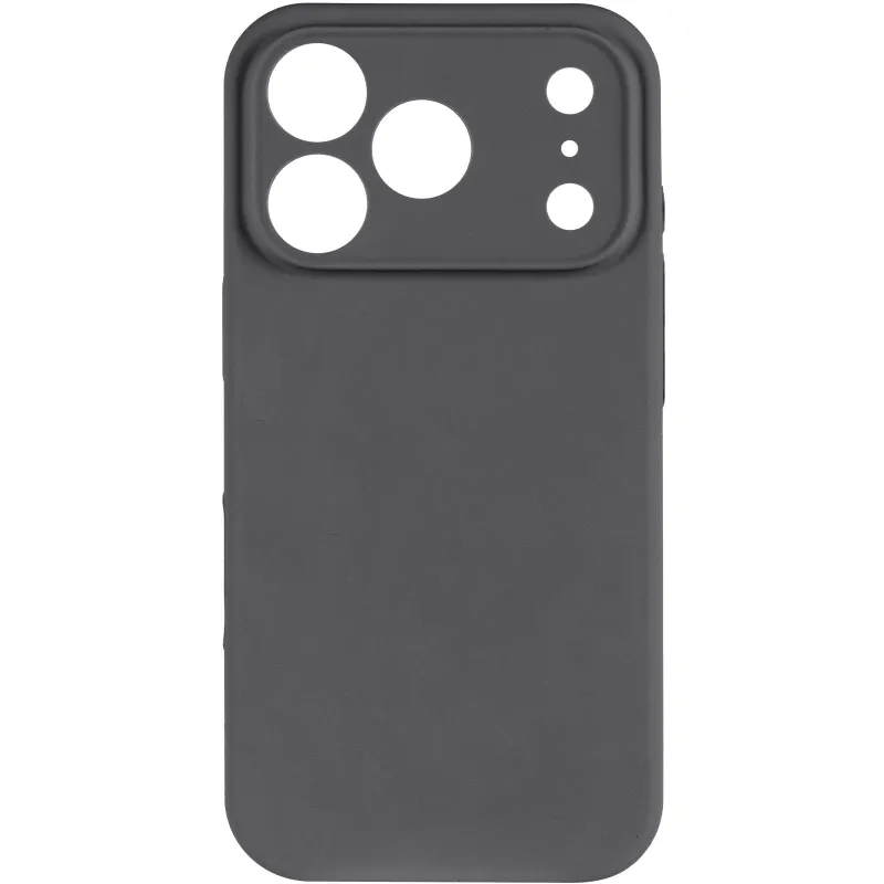 Чехол Silk Full Camera Protective (AA) NO LOGO для Apple iPhone 17 Pro Max (6.9") – Серый / Dark Gray. Фото 2 из 5