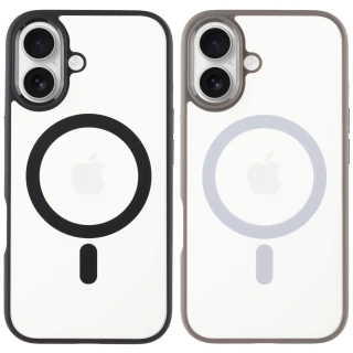 TPU+PC чехол Blueo Skin Friendly Frosted with MagSafe для Apple iPhone 16 фото 1 TPU+PC чехол Blueo Skin Friendly Frosted with MagSafe для Apple iPhone 16 фото 1 из 3