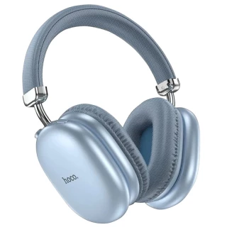 Накладные беспроводные наушники Hoco W35 Max Joy — Sky Blue