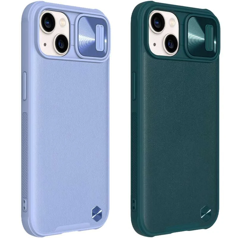 

Шкіряна накладка Nillkin зі шторкою для камери на Apple iPhone 13 (6.1")