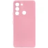 Чехол Silicone Case Lakshmi Premium з закритою камерою на TECNO Spark 8C – Розовый / Light pink. Фото 1 из 3