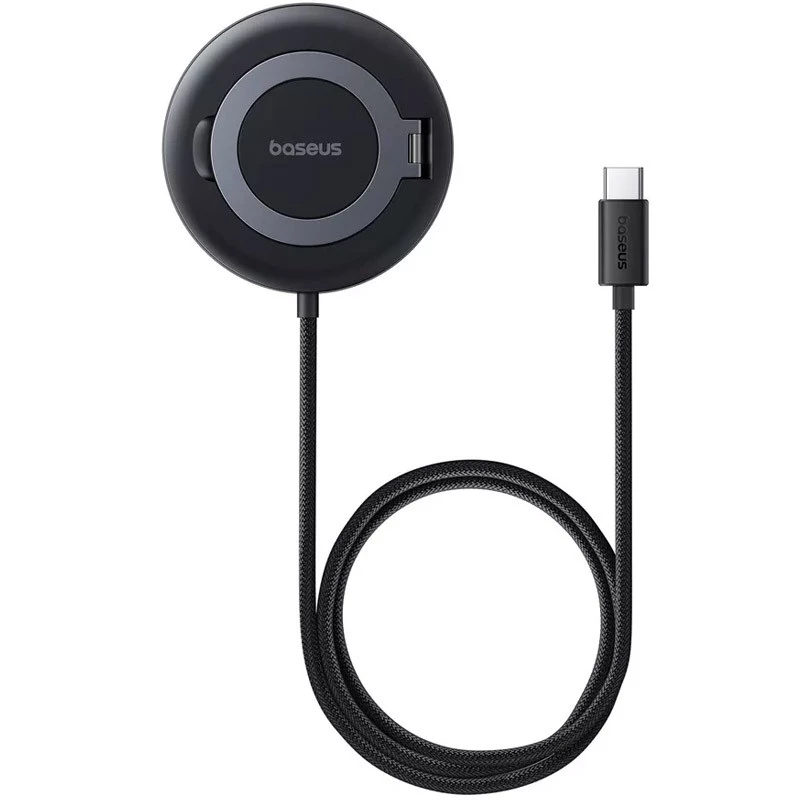 БЗП Baseus Simple Mini4 Qi2 15W (P10273300121-0) – Cosmic Black. Фото 2 з 6