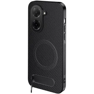 TPU+PC чохол Carbon Kickstand Magnetic Case для Xiaomi Redmi A5 (Europe version) — Black