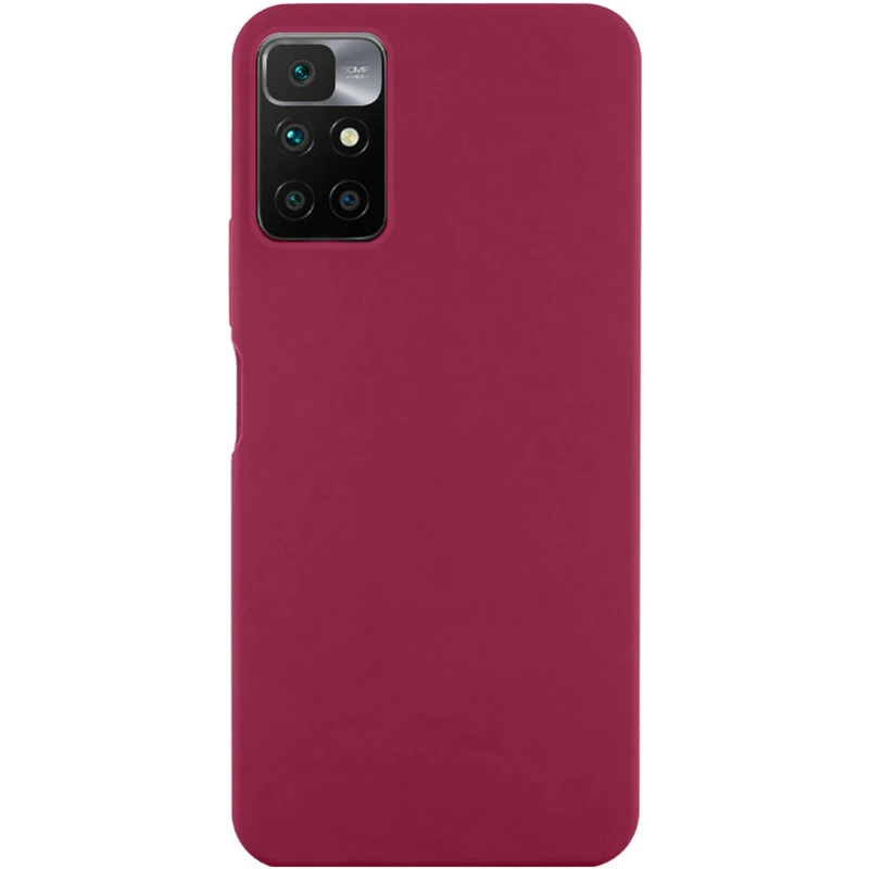 Чохол Silicone Cover Ummi Lakshmi (AA) для Xiaomi Redmi 9A – Бордовий / Marsala. Фото 1 з 1