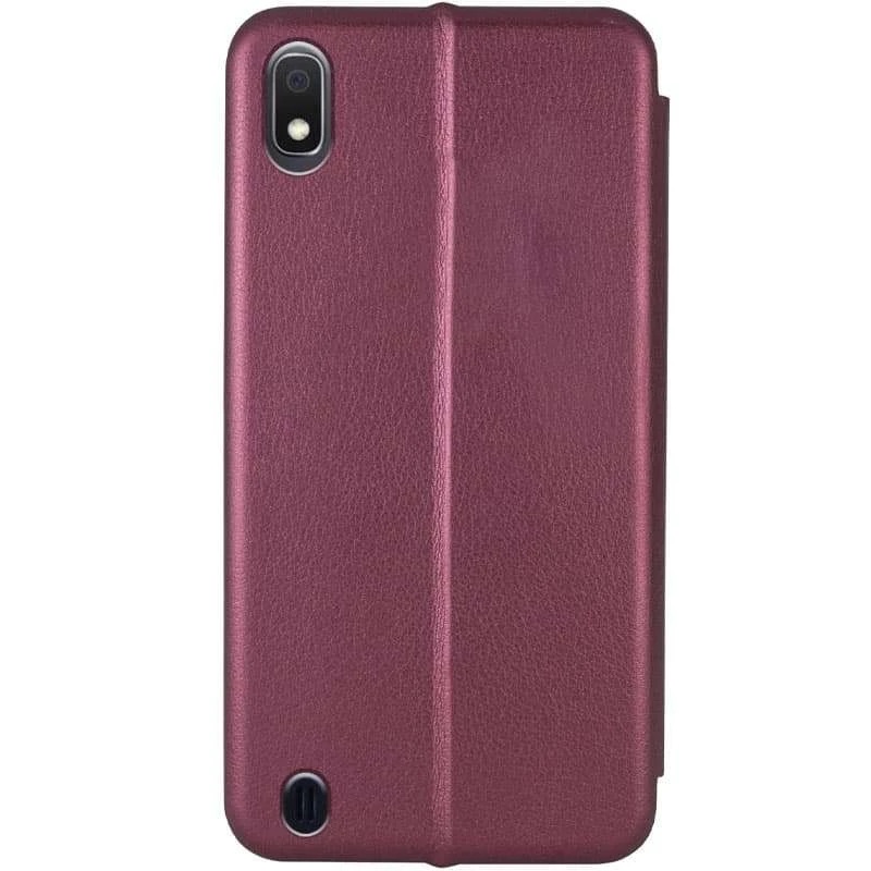 Чехол-книжка классический для Samsung Galaxy A10 (A105F) – Бордовый. Фото 2 из 6