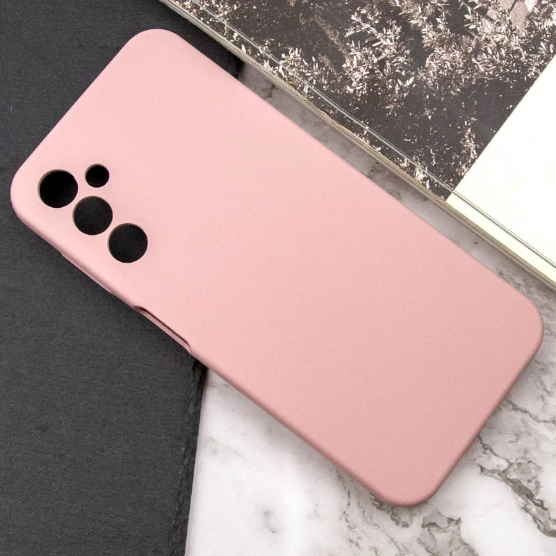 Чехол Silicone Case Lakshmi Premium з закритою камерою на Samsung Galaxy A18 – Розовый / Pink Sand. Фото 7 из 14