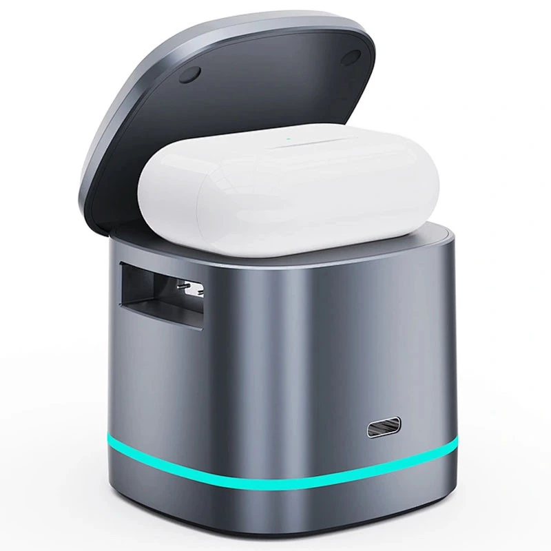 БЗП WIWU Wi-W024 3 in 1 wireless charger – Grey. Фото 3 з 4