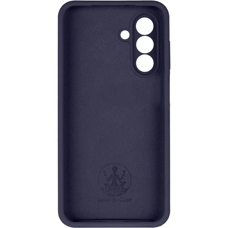 Чохол Silicone Case Lakshmi Premium із закритою камерою для Samsung Galaxy A56 5G – Темно-синій / Midnight blue. Фото 6 з 18