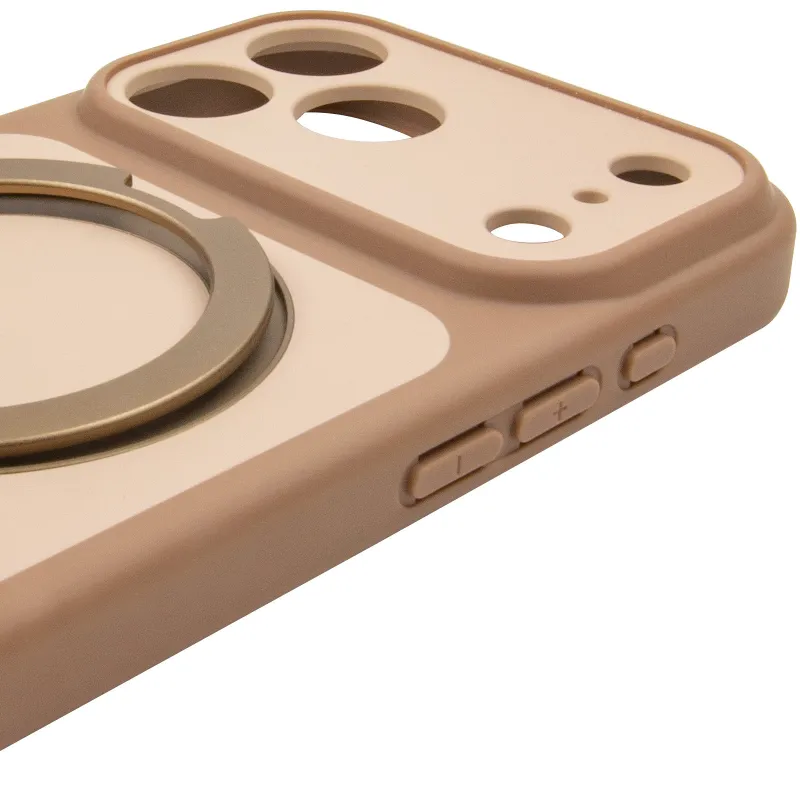 Чехол Ummi Full Camera with Magnetic Fit HQ Ring для Apple iPhone 17 Pro Max (6.9") – Brown Gold. Фото 6 из 7
