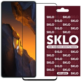 Захисне 3D скло SKLO на Xiaomi Redmi Note 12 Pro+ 5G фото 1 з 4