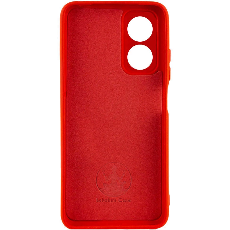 Чохол Silicone Case Lakshmi з закритою камерою на Oppo A17 – Червоний / Red. Фото 2 з 4
