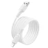 Дата кабель Borofone BX116 Certain USB to Lightning 2.4A (1m) – White. Фото 3 з 3