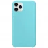 Чехол Silicone Case без лого для Apple iPhone 11 Pro (5.8") – Бирюзовый / Ice Blue. Фото 1 из 3