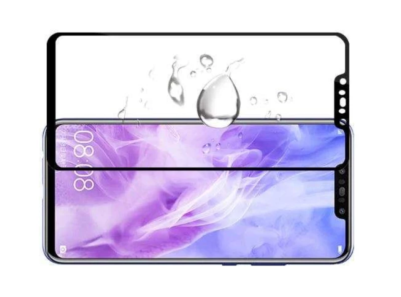 

Защитное стекло 2.5D CP+ для Huawei P Smart+ (nova 3i) (Черный), Чорний
