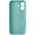 Чехол Silk Full Camera Protective (AA) NO LOGO для Apple iPhone 16 – Бирюзовый / Marine Green. Фото 6 из 8