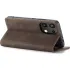 Шкіряний чохол-книжка CaseMe Velvet Nubuck для Xiaomi Redmi Note 13 4G – Coffee. Фото 4 з 6