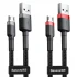 Дата кабель Baseus Cafule MicroUSB Cable 1.5A (2m) фото 1 з 2
