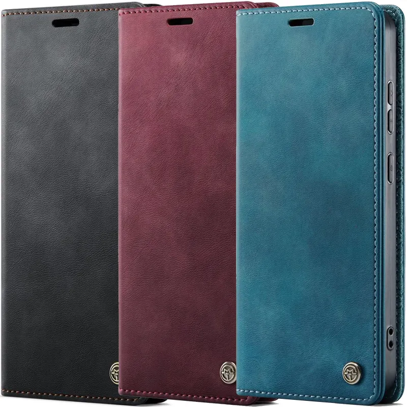 Шкіряний чохол-книжка CaseMe Velvet Matte для Samsung Galaxy S26 FE фото 1 з 1