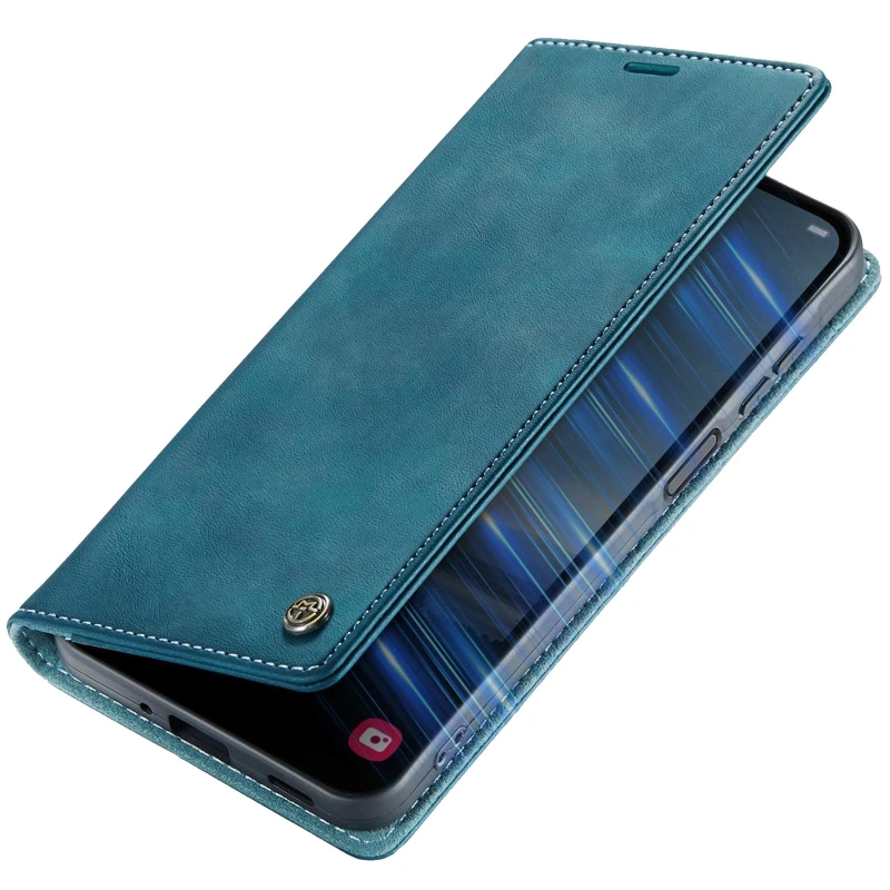 Шкіряний чохол-книжка CaseMe Velvet Matte для Samsung Galaxy A17 4G/5G – Green. Фото 5 з 5
