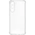 Ультратонкий силіконовий чохол GETMAN з критими бортами та камерою для Realme C100i – Безбарвний (прозорий). Фото 1 з 2