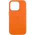 Шкіряний чохол Silicone Case Premium з MagSafe and Animation на Apple iPhone 14 Pro Max (6.7") – Orange. Фото 2 з 9